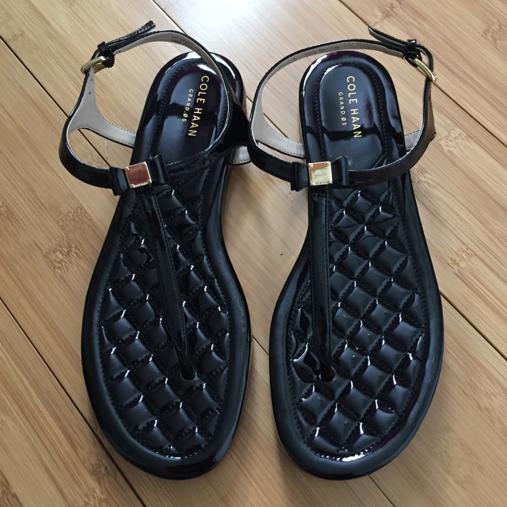 Cole Haan Tali Mini Black Patent Leather